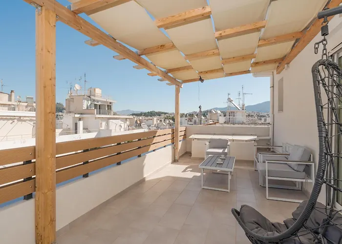 Luxury Penthouse Maisonette Nearby Acropolis